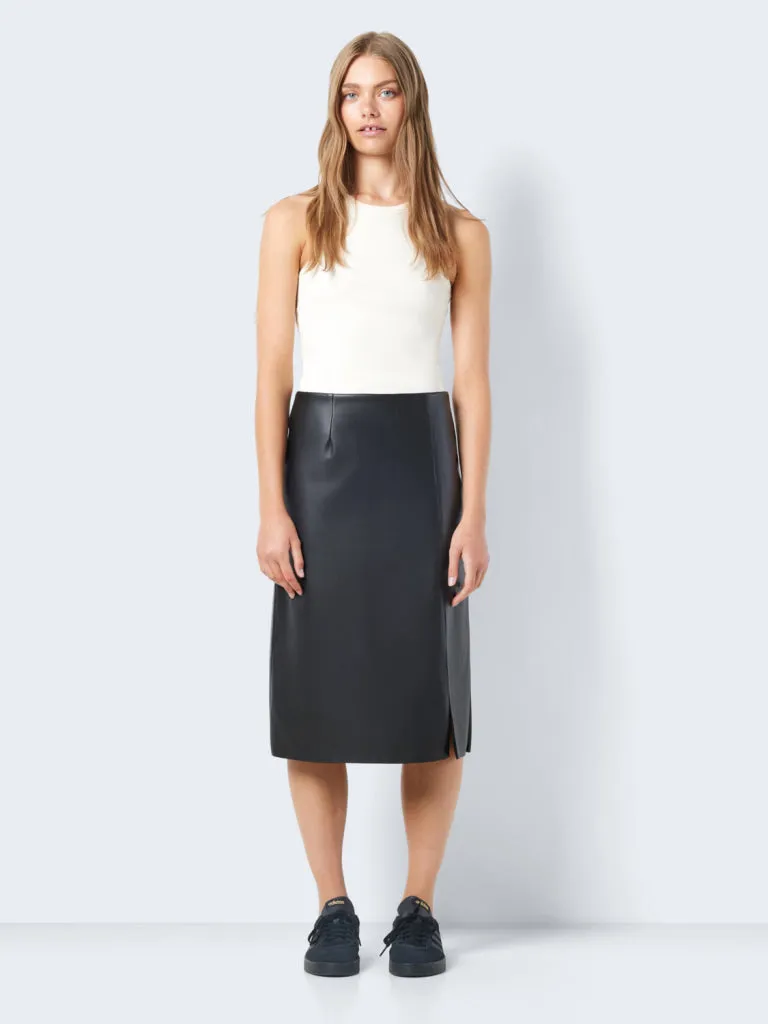CLARA HW SLIT MIDI LENGTH SKIRT
