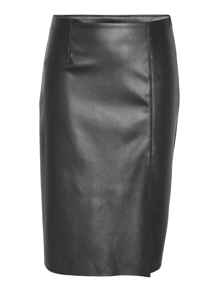 CLARA HW SLIT MIDI LENGTH SKIRT
