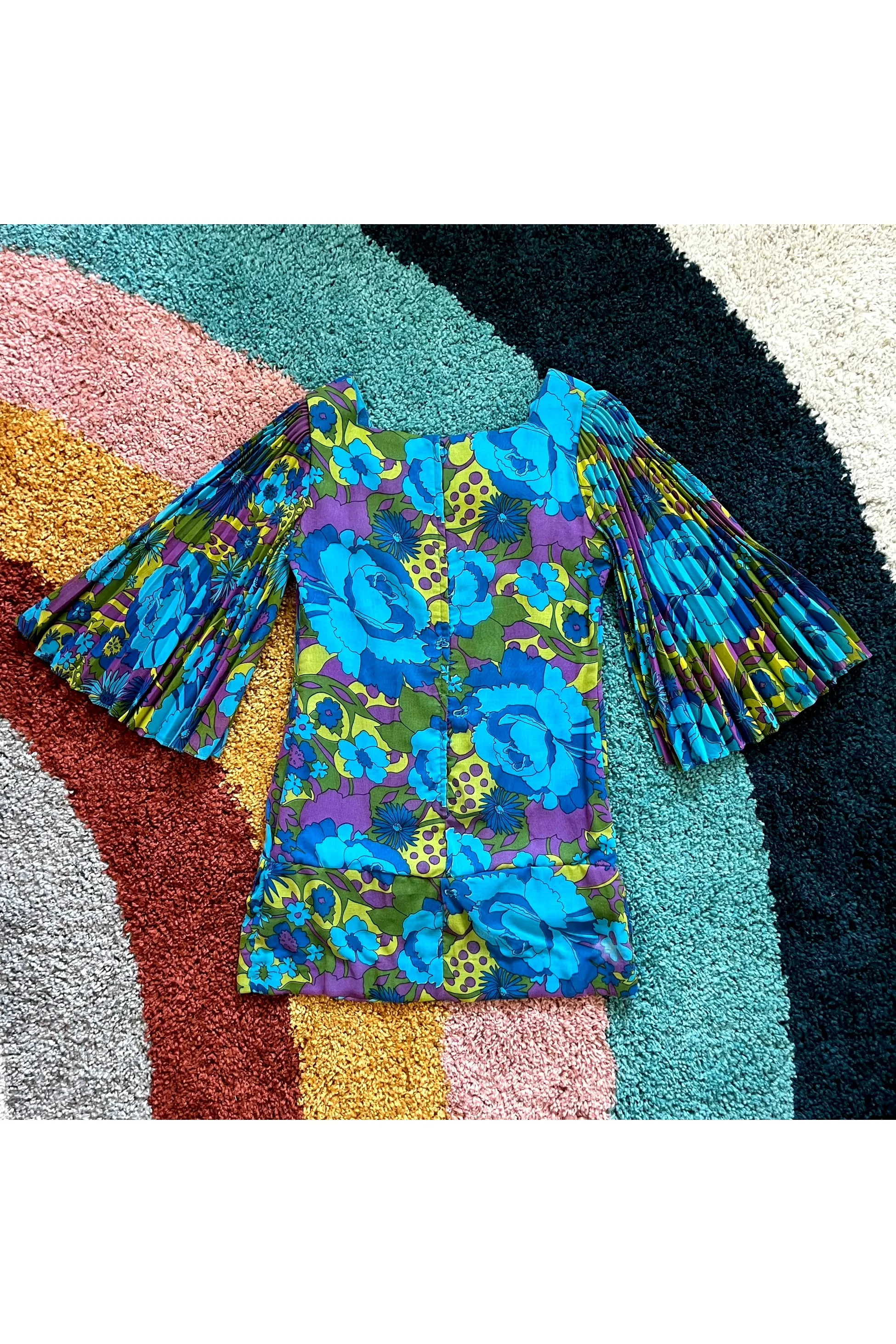 Vintage Rare 60’s Angel Wing Flower Power Mini